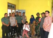 Dandim 0815/Mojokerto Salurkan Kursi Roda Bagi Warga Lewat Program Sedekah Prajurit