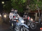 Polres Lamongan bersama TNI dan Sat Brimob Polda Jatim Gelar Patroli Skala Besar