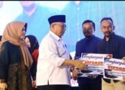 Bupati Blitar Hadiri Doa Bersama dan Penyerahan Penghargaan Pajak Daerah Tahun 2025