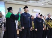 drg. Ninik Purna Tugas, dr. Aminuddin Lantik Tyok Sebagai Pj Sekda Kota Probolinggo