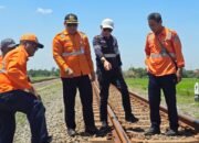 Prioritas pada Keselamatan dan Keamanan Perjalanan KA, Jajaran Manajemen KAI Daop 7 Madiun Periksa Lintas antara Stasiun Madiun–Jombang