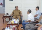 PWI Kabupaten Asahan Audiensi dengan Bupati di Rumah Dinas