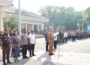 Polres Lamongan Gelar Apel Kebangsaan dan Doa Bersama Jogo Lamongan 2025 dengan Semangat Persaudaraan