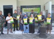 Antusias Warga, Koramil 0815/06 Kemlagi Salurkan 1 Ton Lebih Beras SPHP dalam Gerakan Pangan Murah
