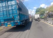 Langgar Jam Operasional di Jalur Padat, 5 Truk Besar Di Tindak Satlantas Polres Gresik
