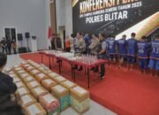 Polres Blitar Bekuk 13 Tersangka, Ungkap Peredaran Narkoba, Psikotropika, hingga Miras Ilegal