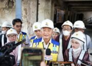 Mbak Wali Bersama Pimpinan DPRD Dampingi Menteri PU Tinjau Kondisi Gedung DPRD Kota Kediri Pasca Terbakar