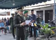 Upacara Pemakaman Sertu Syahrial Sebagai Inspektur Upacara Kasdim 02028