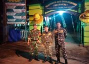 TNI Bersama Banser Sinergi Amankan Pengajian Akbar Maulid Nabi di Gondang