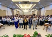 Satlantas Polres Lamongan Ajak 561 Karyawan AO Mekar PNM Berkendara yang Baik dan Benar