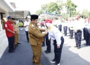 Bupati Warsubi Berangkatkan Kontingen Jumbara PMR Jombang 2025, Tekankan Solidaritas dan Kepedulian