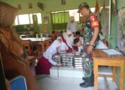 Babinsa Kodim 0815/Mojokerto Dukung Program Makan Bergizi Gratis di Seluruh SPPG Mojokerto Raya