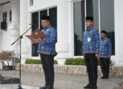 Wabup Asahan Pimpin Upacara Hari Kesadaran Nasional .ASN Harus Kompak, Berintegritas, dan Melayani dengan Sepenuh Hati