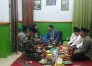 Sinergi TNI dan Banser, Amankan Pengajian Maulid Nabi di Talunblandong