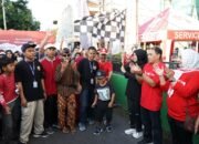 Berangkatkan Jalan Santai Aksi Ngadirejo, Mbak Wali: Persatuan Kesatuan Terjaga, Munculkan Kreativitas Generasi Muda