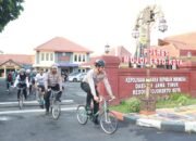 Peringati Hari Lalu Lintas, Satlantas Mojokerto Kota Gelar Donor Darah Hingga Gowes Bareng