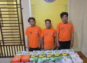Tiga Kurir Antar Negara Penyelundup 18 Kg Sabu, 7.000 Ekstasi dan 3.000 Happy Five di Tangkap Satnarkoba Polres Asahan