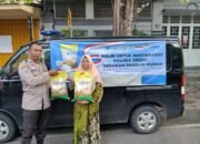 Polres Gresik Gelar Gerakan Pangan Murah, Ringankan Beban Ojol dan Warga CFD