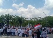 GMNI bersama Konsorsium Pembaharuan Agraria Gelar Unjuk Rasa di Kantor Pemerintah Kabupaten Blitar