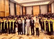 Wagub Cik Ujang Hadiri Wisuda Universitas Terbuka Palembang