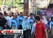 Jalan Santai Warnai Peringatan HUT ke-80 TNI di Demak