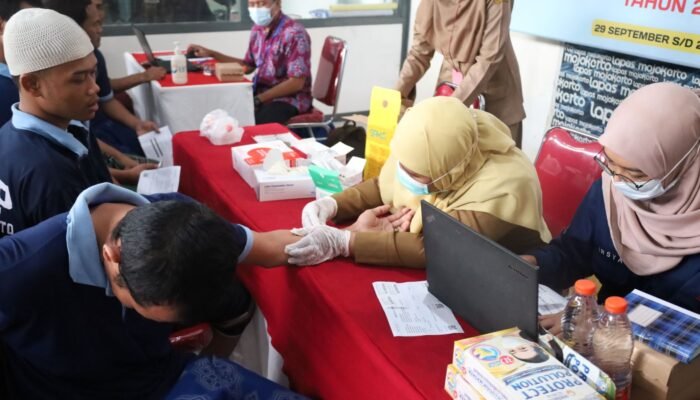 Dukung Indonesia Bebas TBC 2030, Lapas Mojokerto Gelar Pemeriksaan Rontgen Hari Kedua