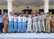 Bupati Warsubi Beri Semangat 9 Pelajar Jombang ke Semifinal OSN 2025