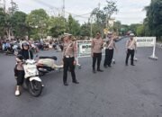 Nonton Bareng Pertandingan Persela Lamongan vs Persiku Kudus Mendapat Pengamanan Polsek Lamongan Kota