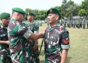 Momentum 1 Oktober, Puluhan Personel Kodim 0815 Mojokerto Terima Kenaikan Pangkat