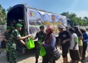 Sambut HUT TNI ke 80, Brigif 16 Wira Yudha Gelar Bakti Sosial ke Warga