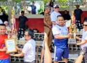 DISHUB Juara Bupati Cup 2025, PDAM Runner-up — Sportivitas dan Kebersamaan Warnai Turnamen