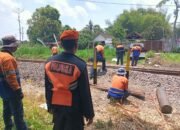 Upaya Konsisten Jaga Keselamatan dan Keamanan Perjalanan Kereta Api, Daop 7 Madiun Lakukan Penutupan Perlintasan Sebidang Liar