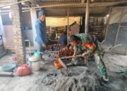 Hadirkan Akses Sanitasi Layak bagi Warga Sumbertanggul, TMMD ke-126 Kodim 0815/Mojokerto Bangun 16 Unit Jamban Sehat