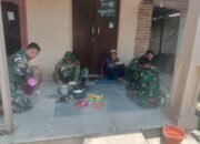 Kebersamaan di Tengah Tugas, Satgas TMMD ke-126 Kodim 0815/Mojokerto Santap Siang Bersama Warga Sumbertanggul