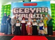 Gebyar Maulid SD Plus 3 Al-Muhajirin Meriah, Ratusan Anak TK dan RA Ikuti Lomba Edukatif