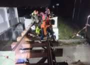 Dukung Pelestarian Lingkungan, KAI Daop 7 Madiun Ganti Bantalan Kayu dengan Sintetis