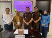 Kejari Asahan Terima Titipan Pengembalian Kerugian Uang Negara dari Anak Terdakwa Kasus Korupsi