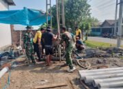 TMMD ke-126 Kodim 0815/Mojokerto Bangun Sumur Bor di Lima Titik, Dukung Program Unggulan Kasad untuk Pemenuhan Air Bersih