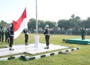 Tegakkan Disiplin dan Soliditas, Dandim 0815/Mojokerto Sampaikan Amanat Panglima TNI Saat Upacara Bendera