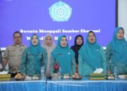 TP. PKK Kabupaten Asahan Lakukan Evaluasi Lomba UP2K di Desa Bunut Sebrang