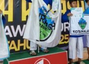 Harumkan Nama Gresik, Kontingen Kurash Gresik Raih Tiga Medali pada Kejurda Beach Kurash Jawa Timur
