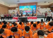 Polresta Sidoarjo Bersama BNN, Gagalkan Penyelundupan 8,2 Kilogram Sabu