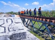 Pastikan Keselamatan Perjalanan KA, KAI Daop 7 Madiun Siapkan Langkah Antisipasi Musim Penghujan