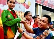 Atlet Dancesport Kota Palembang Mengoleksi 13 Medali Emas 3 Medali Perak Dan 10 medali Perunggu