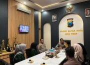 Kapolres Blitar Kota Audiensi bersama BEM Unisba Blitar