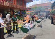 Sinergi Bea Cukai Sidoarjo dan Pemkot Mojokerto Musnahkan Jutaan Batang Rokok Ilegal