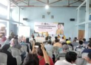Ketua Fraksi Golkar DPR RI Sarmuji Sosialisasi MBG kepada Ratusan Warga