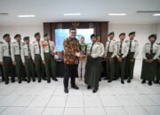Kedatangan Siswa Taruna Brawijaya, Mas Dhito: Jadilah Petarung, Cepat Bangkit Ketika Jatuh