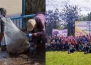 Aksi Bersih KLH/BPLH bersama Dinas Lingkungan Hidup (DLH) Kabupaten Purwakarta dan Masyarakat di Situ Cigangsa