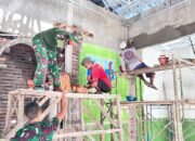 Semangat Gotong Royong Tak Surut, TMMD Ke-126 Kodim 0815/Mojokerto Capai Progres Signifikan di Hari ke-19